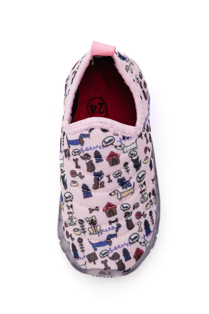 Tenis-Crik-X14-Cachorro-Rosa-Claro