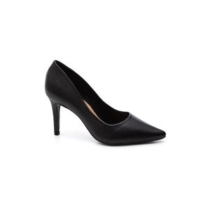 Sapato Areta Scarpin Feminino Em Couro 2050-23464c Preto