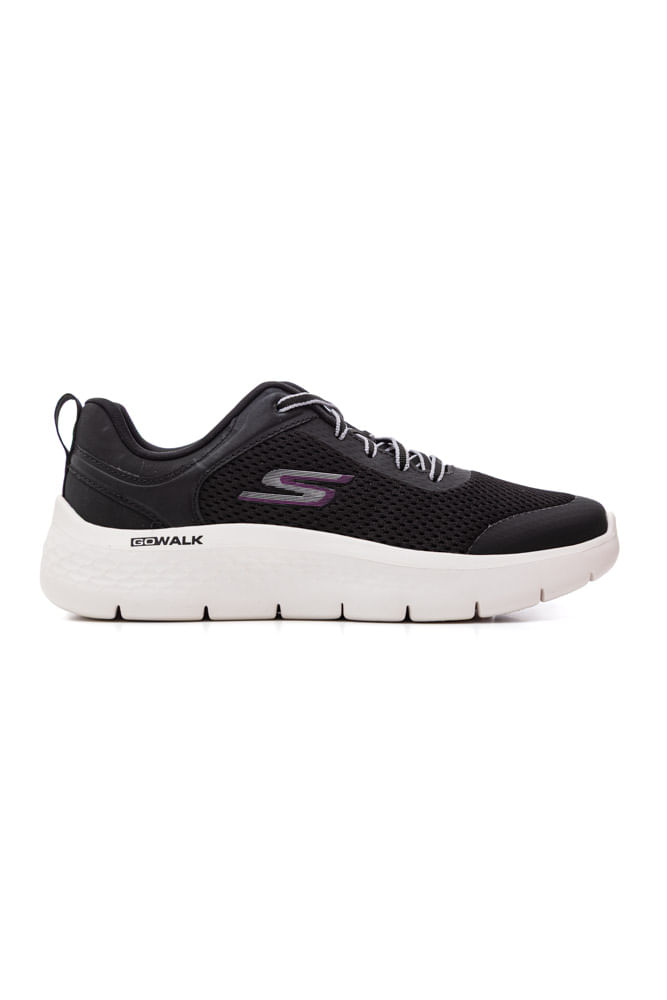 Tênis Skechers Go Walk Flex Feminino 124817br-Bkw Preto