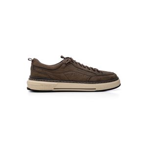 Sapatênis Democrata Denim Foster  Masculino Couro 640201-002 Chumbo