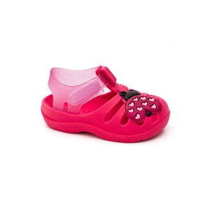 Sandália Lue Lua Babuche Infantil Menina Joaninha 129026-893 Pink