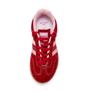 Tênis Sua Cia Mini Juvenil Menina Camurça 9169-52033n Vermelho