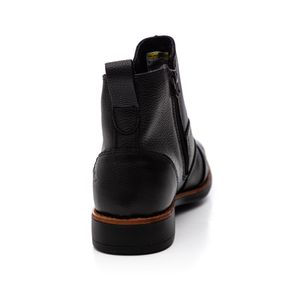 Bota Amarok  Botina Masculina Em Couro 4052-1 Preto