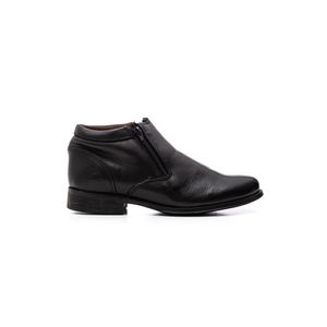Bota Amarok Social Masculina Cano Baixo Em Couro 590 Preto