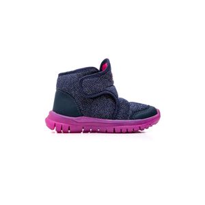 Tênis Via Vip Cano Alto Infantil Menina Vv1501f Marinho