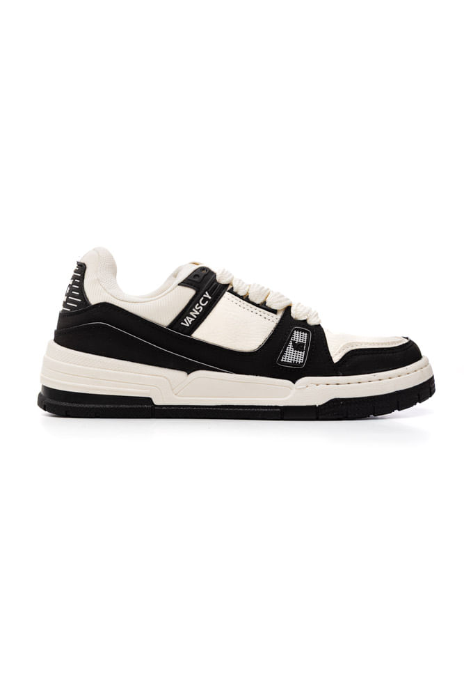 Tênis Vanscy Skate Masculino V3855-595 Preto