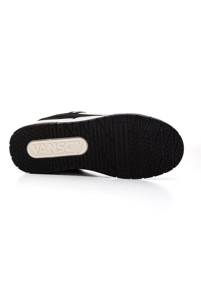 Tênis Vanscy Skate Masculino V3855-595 Preto