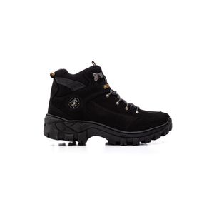 Bota Amarok Coturno Cano Alto Masculino Couro Nobook 409 Preto