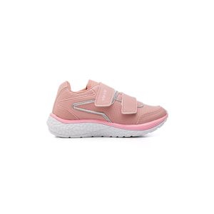 Tênis Via Vip Velcro Infantil Menina Napa Vv9528m Rosa