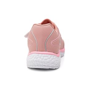 Tênis Via Vip Velcro Infantil Menina Napa Vv9528m Rosa