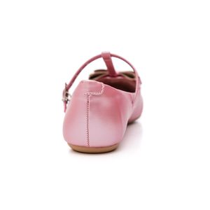 Sapatilha Sua Cia Mini Bailarina Juvenil Menina Napa 9112.52009 Rosa