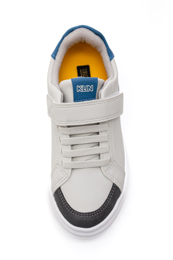 Tenis-Klin-Casual-355.003-17122-Cinza