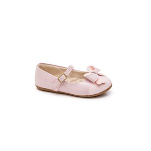 Sapatilha Magia De Criança Boneca Infantil Menina Laço Brilhos 30.261-283 Rosa
