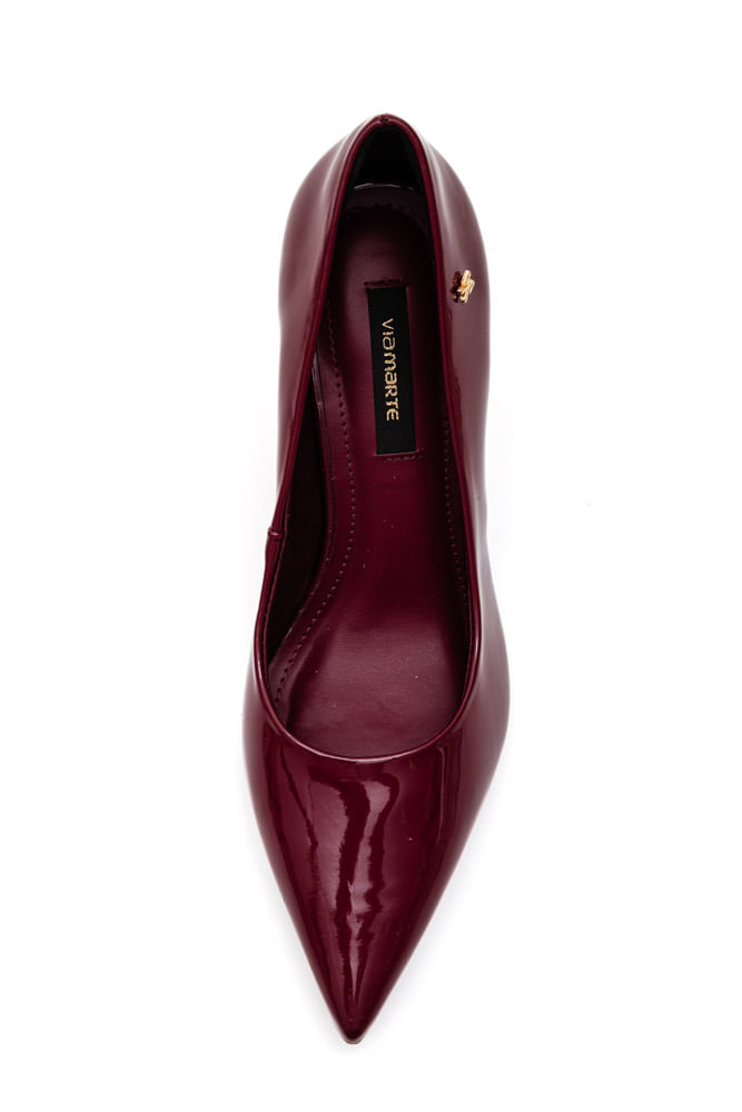 Sapato-Via-Marte-Scarpin-Feminino-Verniz-Salto-Cromado-145-010-04-Bordo