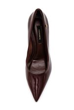 Sapato-Via-Marte-Scarpin-Feminino-Verniz-Salto-Cromado-145-010-04-Marrom