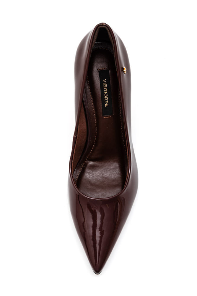 Sapato-Via-Marte-Scarpin-Feminino-Verniz-Salto-Cromado-145-010-04-Marrom