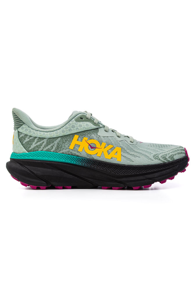 Tenis-Hoka-Challenger-Atr-7-Feminino-Trail-Running-1134498ack-Verde