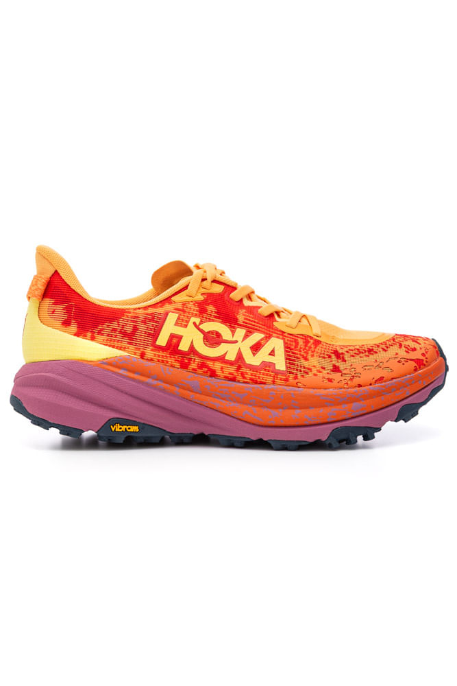 Tênis Hoka Speedgoat 6 Trail Running Masculino 1147791srbt Laranja