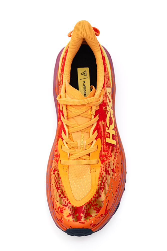 Tênis Hoka Speedgoat 6 Trail Running Masculino 1147791srbt Laranja