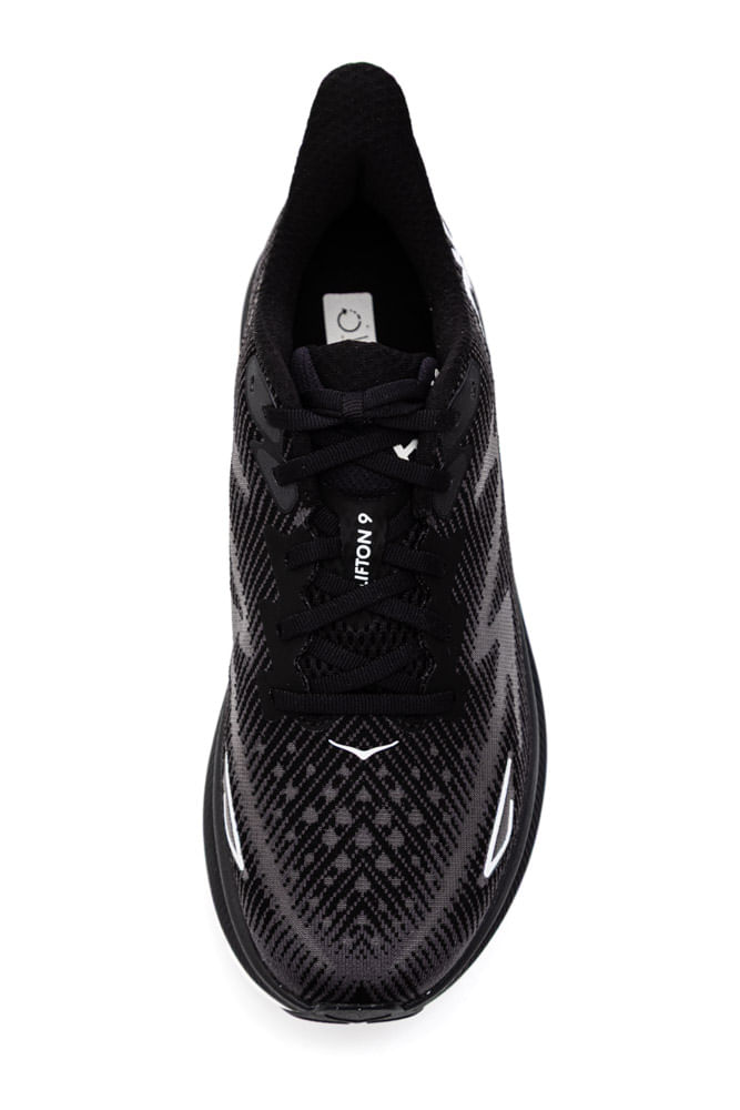Tênis Hoka Clifton 9 Corrida Masculino 1127895bwht Preto
