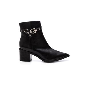 Bota Chá De Mel Cano Baixo Feminina Fico Fino 20.520-10 Preto