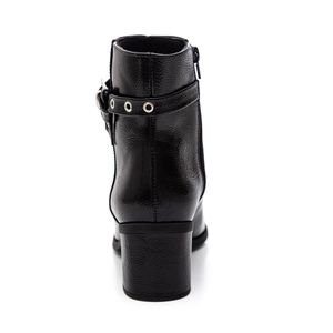 Bota Chá De Mel Cano Baixo Feminina Fico Fino 20.520-10 Preto