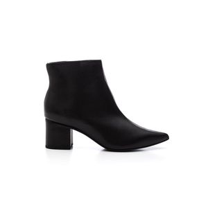 Bota Chá De Mel Cano Baixo Feminina Fico Fino 20.810-03 Preto