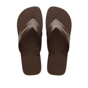 Chinelo Havaianas Hybrid Be Masculino  2548 Marrom