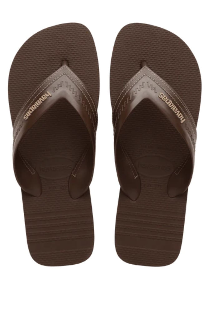 Chinelo Havaianas Hybrid Be Masculino  2548 Marrom