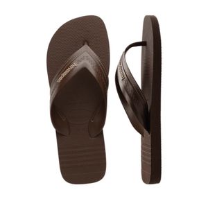 Chinelo Havaianas Hybrid Be Masculino  2548 Marrom