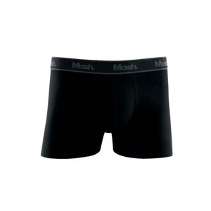 Cueca Mash Boxer Algodão Basic 170.108 Preto