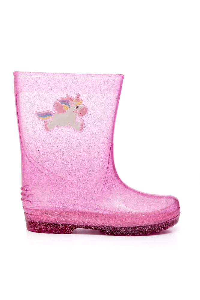 Bota-Luelua-Galocha-Infantil-Menina-Unicornio-40142-807-Rosa