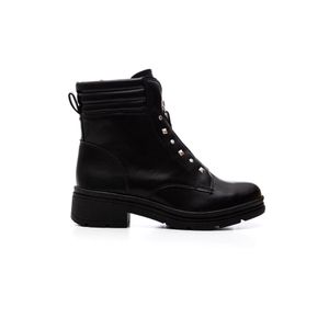 Bota Mississipi Coturno Feminino Zíper Frontal  Mc471-0 Preto