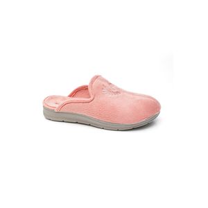 Pantufa Pegada Feminina Em Tecido Atoalhado  266012-03 Rosa