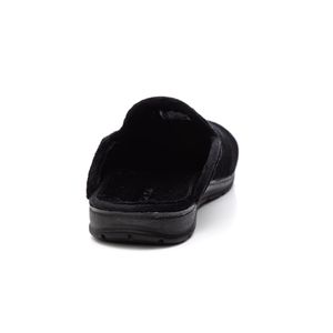 Pantufa Pegada Feminina Em Tecido Atoalhado 266012-04 Preto