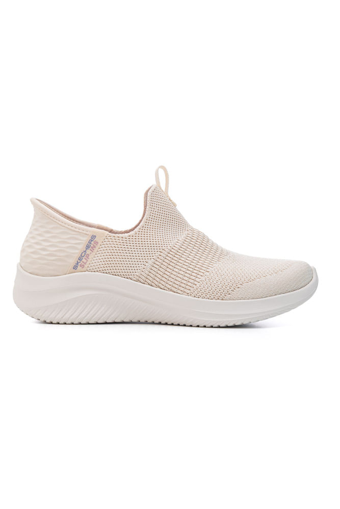 Tenis-Skechers-Ultra-Flex-3.0-Slip-In-Smooth-Step-Feminino-149709-Nat-Bege