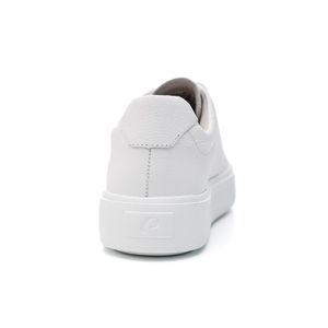 Tênis Pegada Casual Feminino Couro  211209-01 Branco