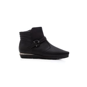 Bota Piccadilly Maxi Cano Curto Feminina Salto Baixo 147314 Preto