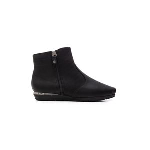 Bota Piccadilly Cano Curto Feminina 147316 Preto