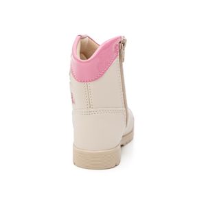 Bota Pequito Country Infantil Menina Cano Alto 72.300-12 Rosa