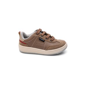 Tênis Pequito Casual Infantil Menino Camurça 21.530-116 Marrom
