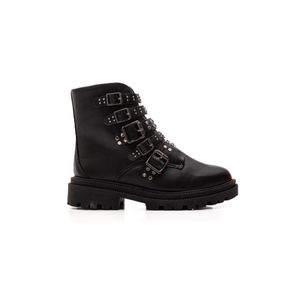 Bota Ramarim Coturno Feminino Cano Curto 2561133-01 Preto