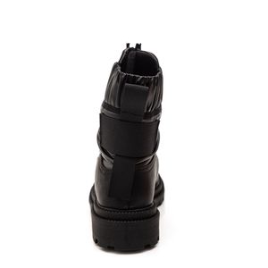 Bota Ramarim Coturno Feminino Com Zíper Frontal 2561134-01 Preto
