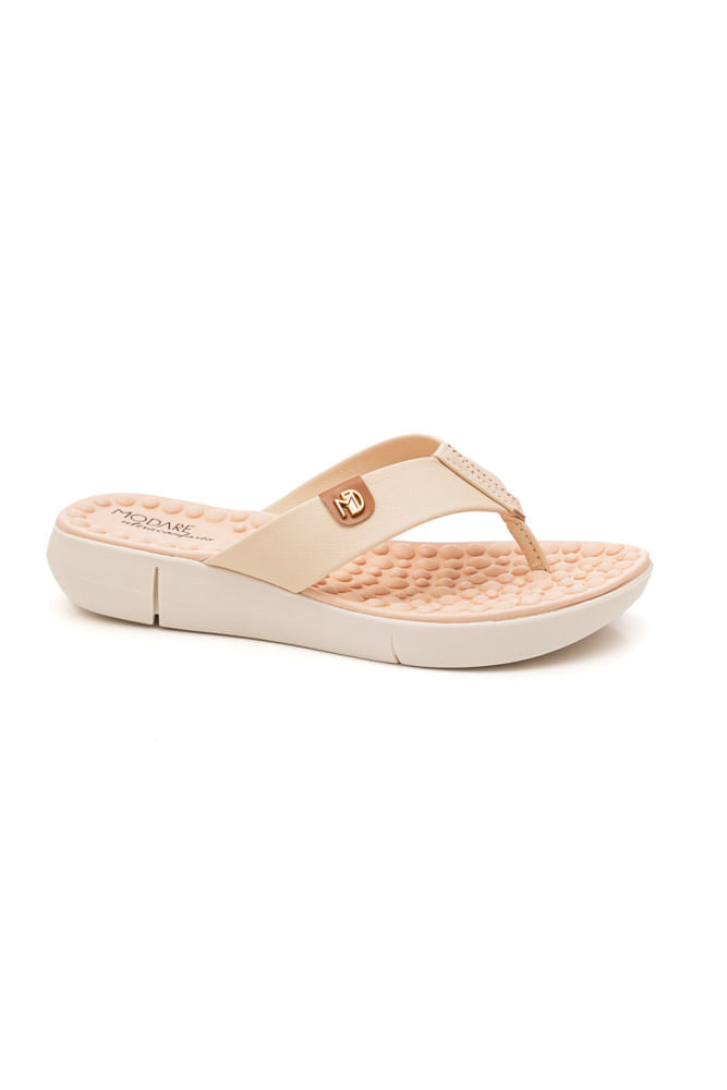 Chinelo Modare Ultraconforto Feminino Reflexsense 7142.106.21793new Off-White