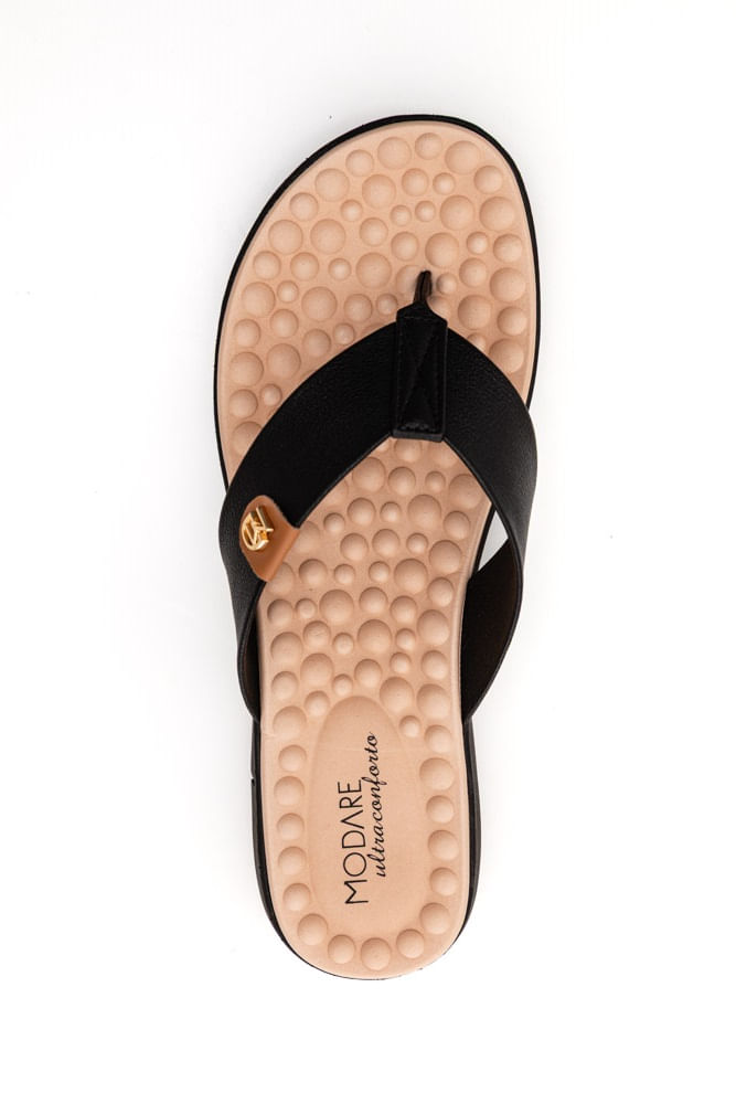 Chinelo-Modare-Ultraconforto-Feminino-Reflexsense-7142.106.21793new-Preto
