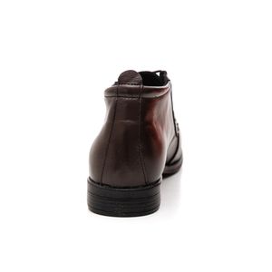 Bota Br2  Social Masculina Couro 921-0007 Marrom