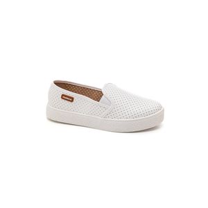 Tênis Moleca Slip On Feminino Flatform 5712.304 Branco