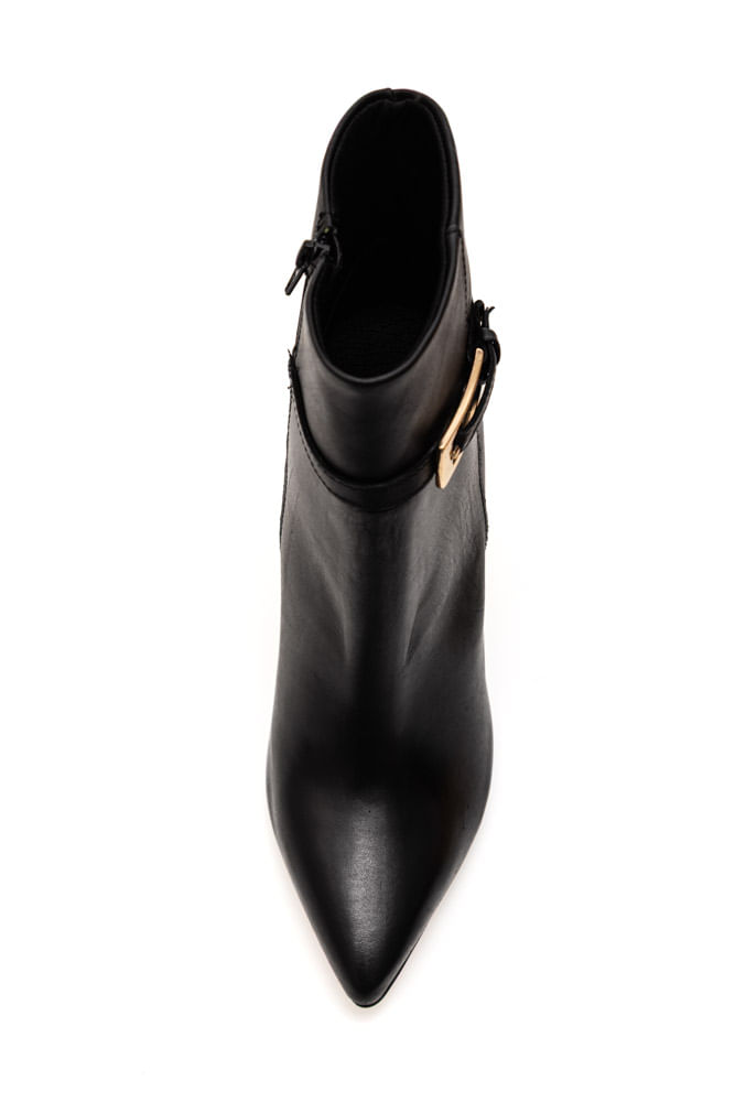 Bota-Bottero-Cano-Curto-Feminina-Salto-Fino-Couro-347010-Preto