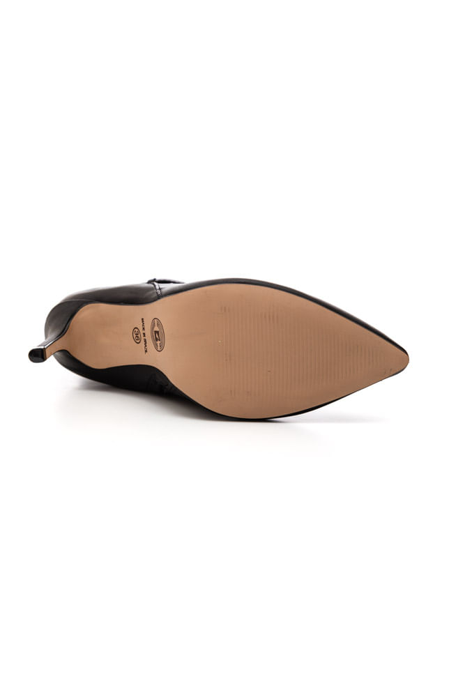 Bota-Bottero-Cano-Curto-Feminina-Salto-Fino-Couro-347010-Preto