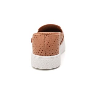 Tênis Moleca Slip On Feminino Flatform 5712.304 Nude